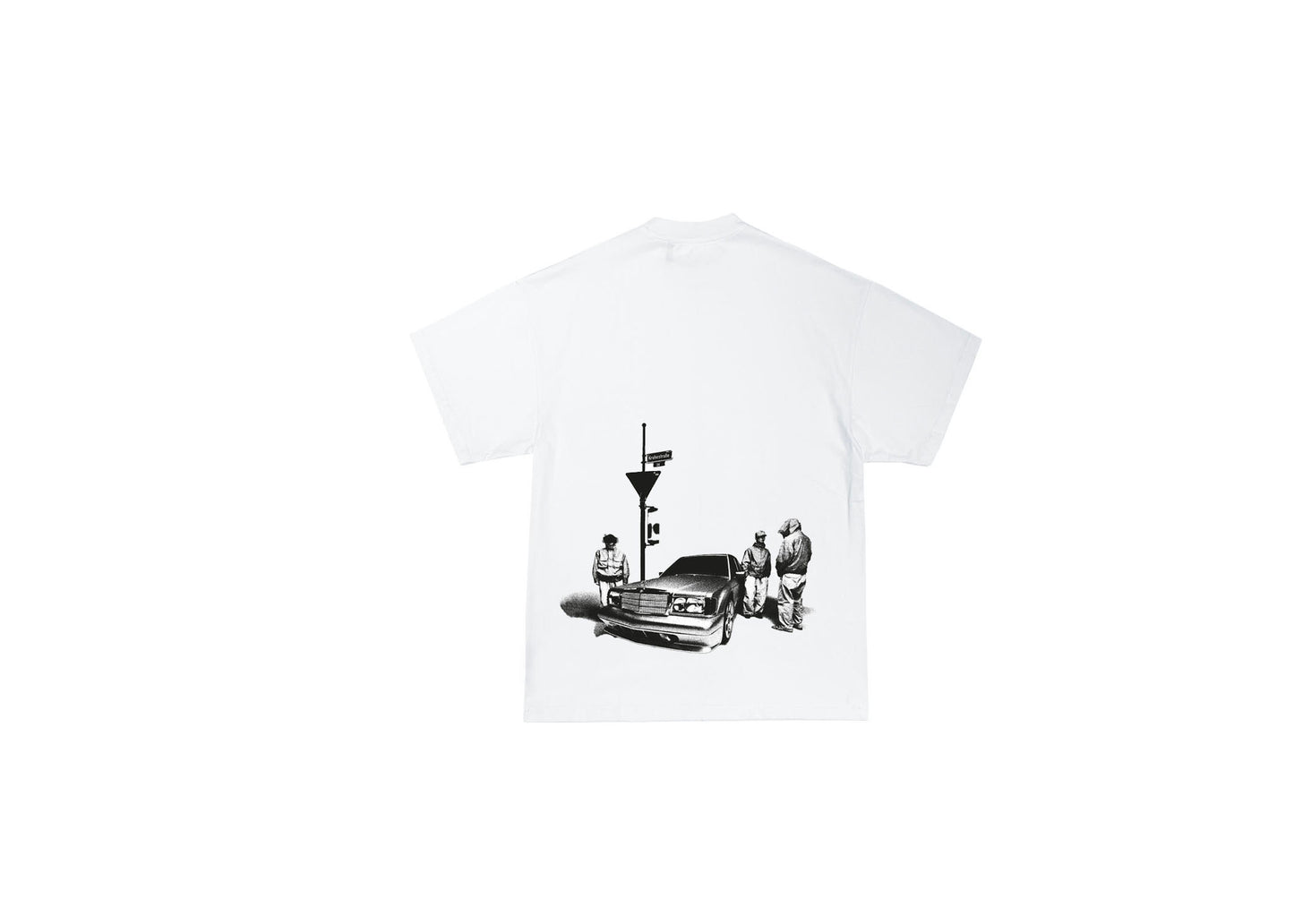 WHITE TRÄNE 21 "KRAHESTRAßE" SHIRT